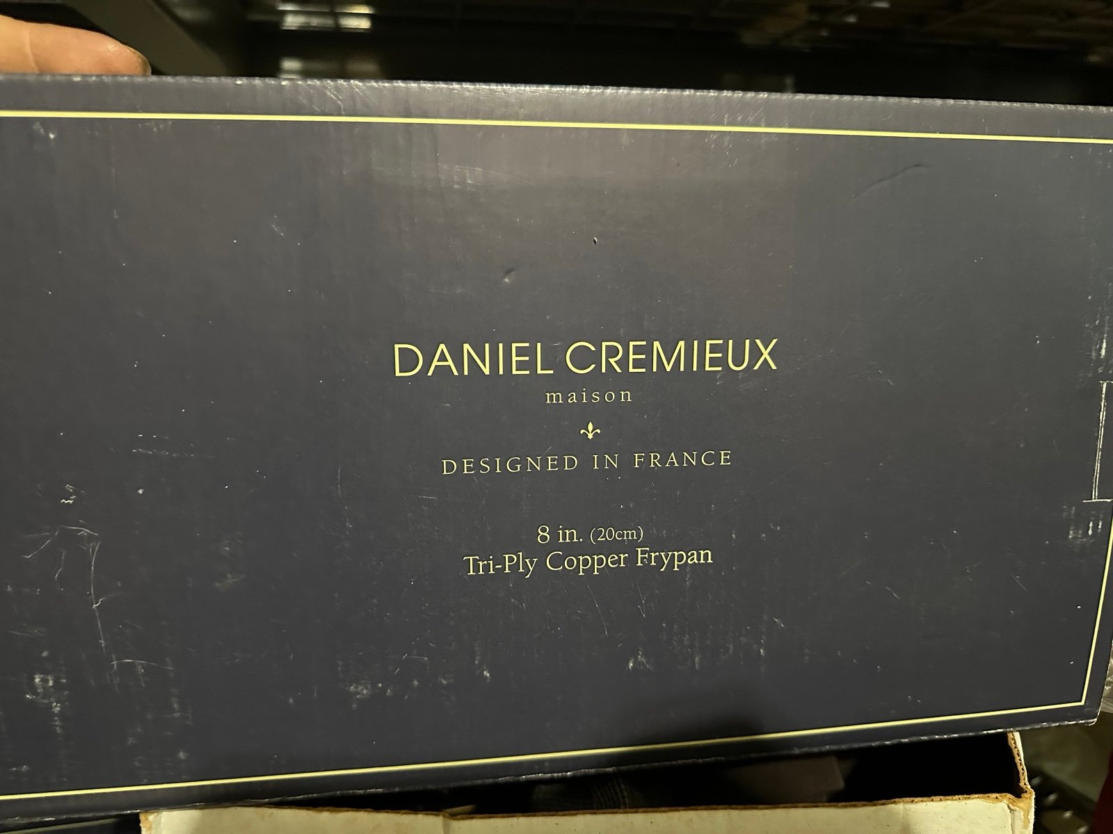 Daniel cremieux Tri Ply Copper Clad Cookware Skillet 8”