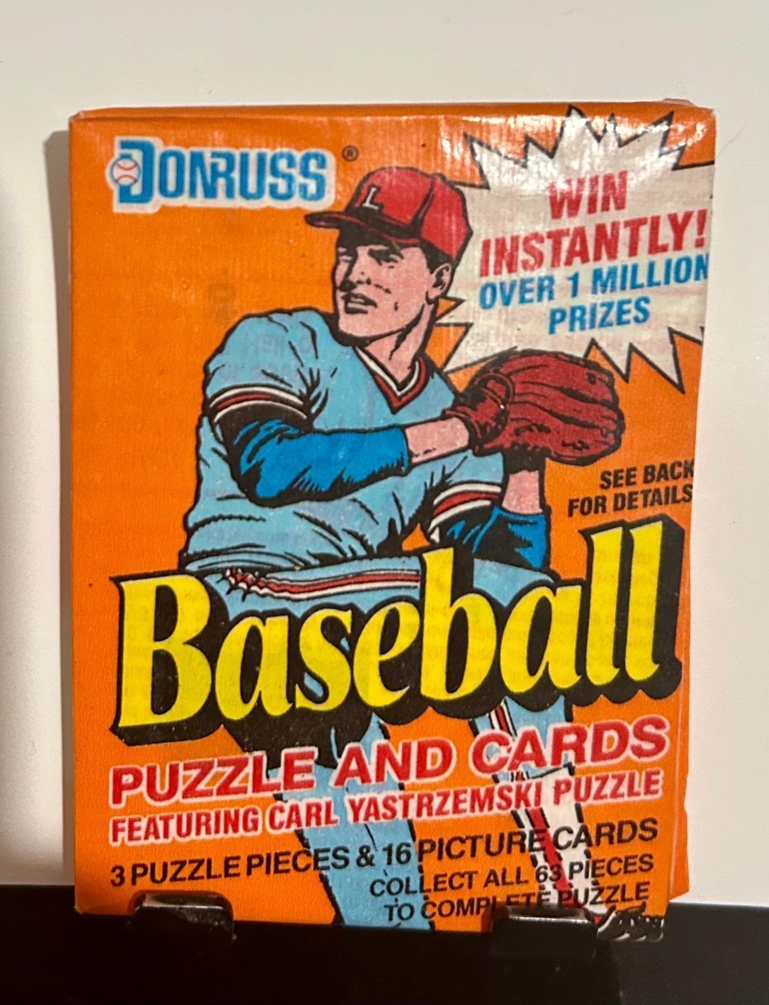 Donruss Baseball Trading Cards Package