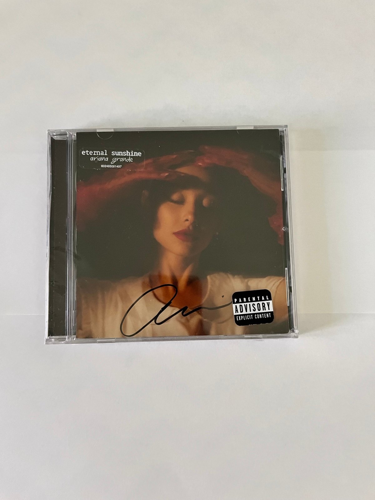 Ariana Grande Hand Signed Autographed Eteral Sunshine CD - IN HAND