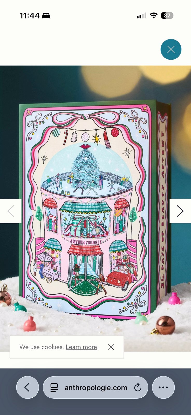 Anthropologie beauty advent calendar 2025