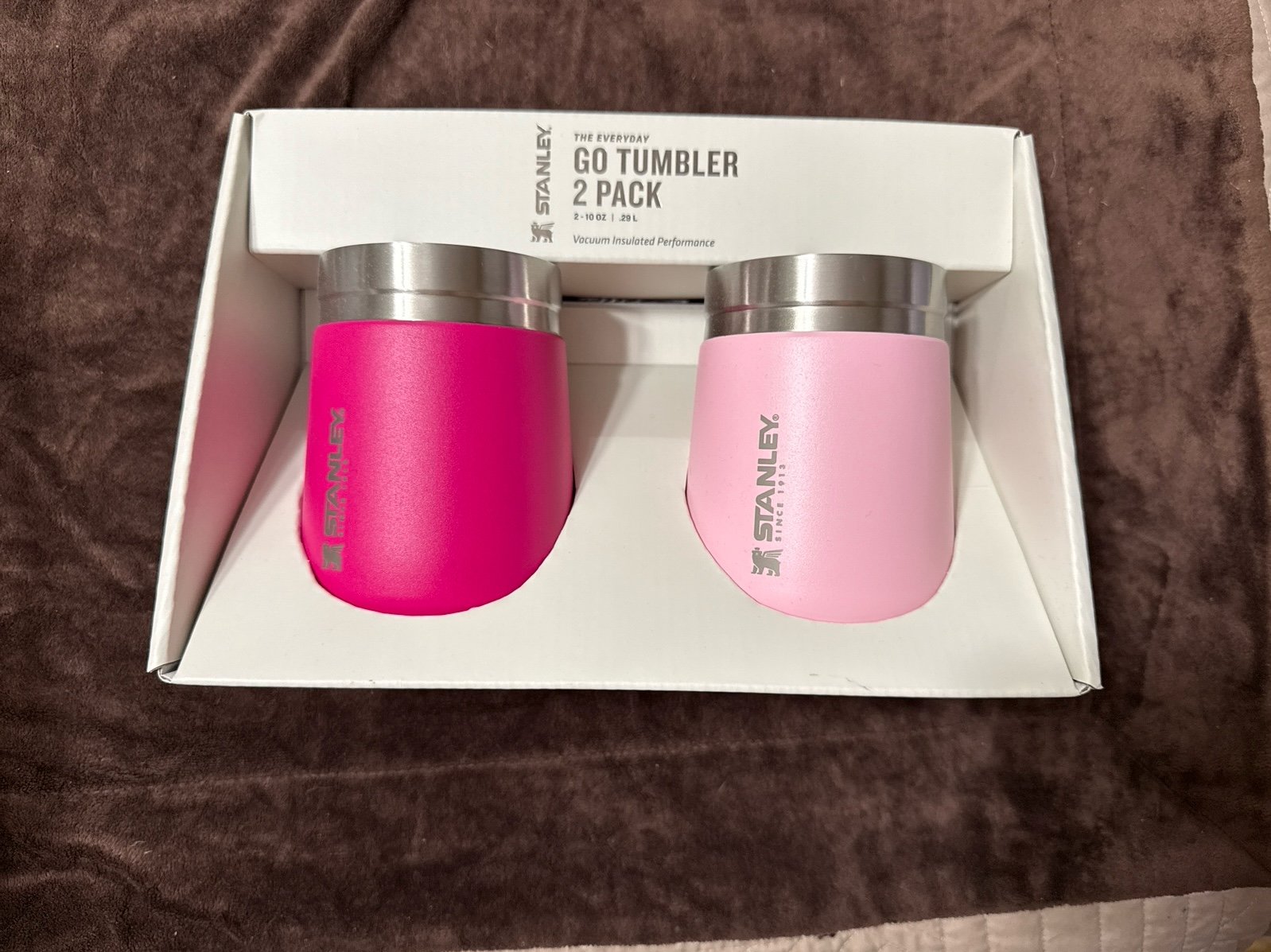 Starbucks 2 pack pink Stanley tumblers