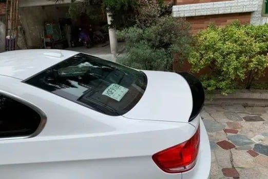 2006-2010 For BMW 3 Series E92 Coupe P Style Rear Spoiler PG Style Gloss Black