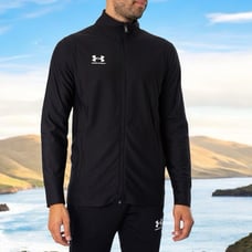 Men's Sweatshirt Under Armour UAMicro Jacket Full Zip Front Tracker Athletic Top