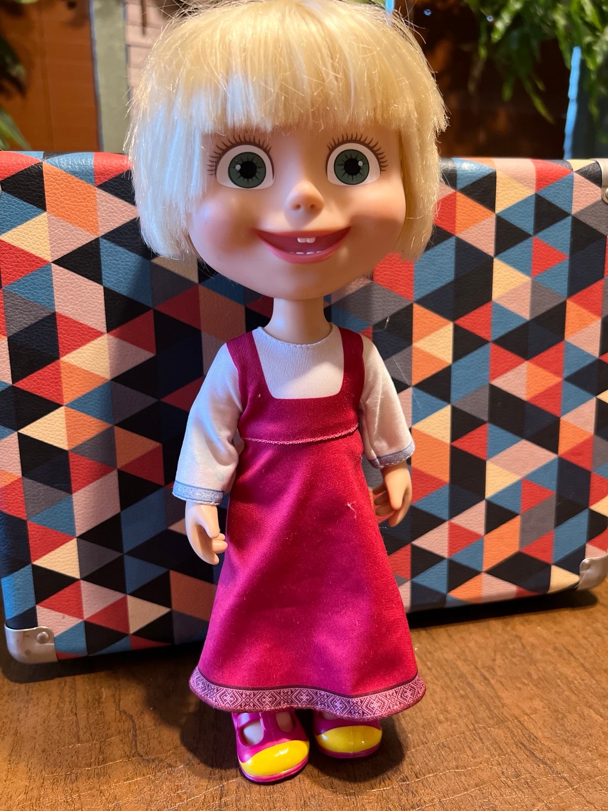 Masha And The Bear Giggly Interactive Doll Talking Musical Laughing Rare Dolls