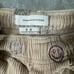 Urban Outfiters Corduroy Smiley Face Baggy Pull on Pants Womens M Beige Taupe