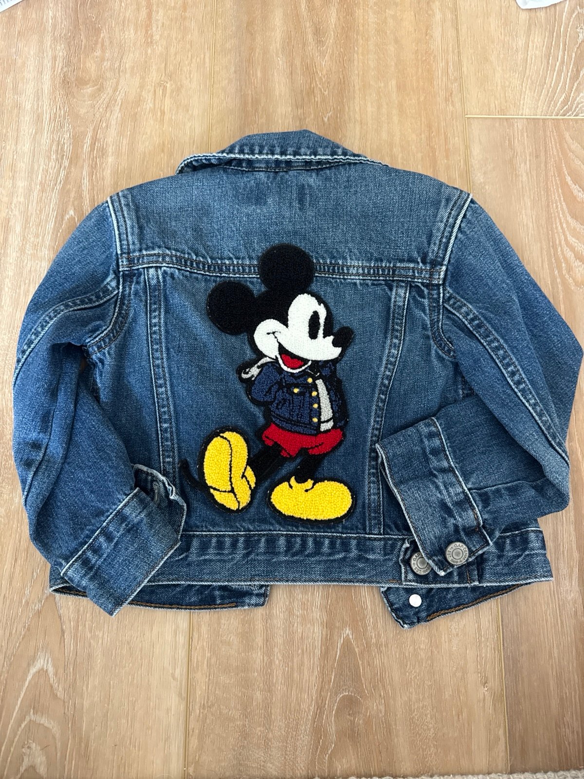 Size 3 Baby Gap Mickey Mouse Jean Jacket