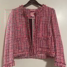 Kate Spade Stud Trim Tweed Jacket