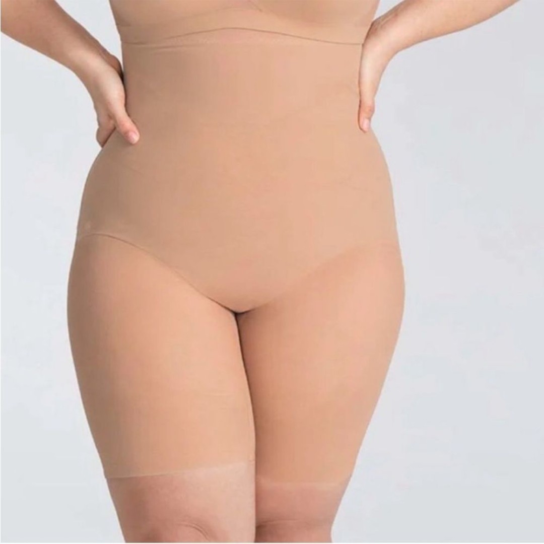 Honeylove SuperPower Sculpting Shorts Shapewear in Sand Size 1x