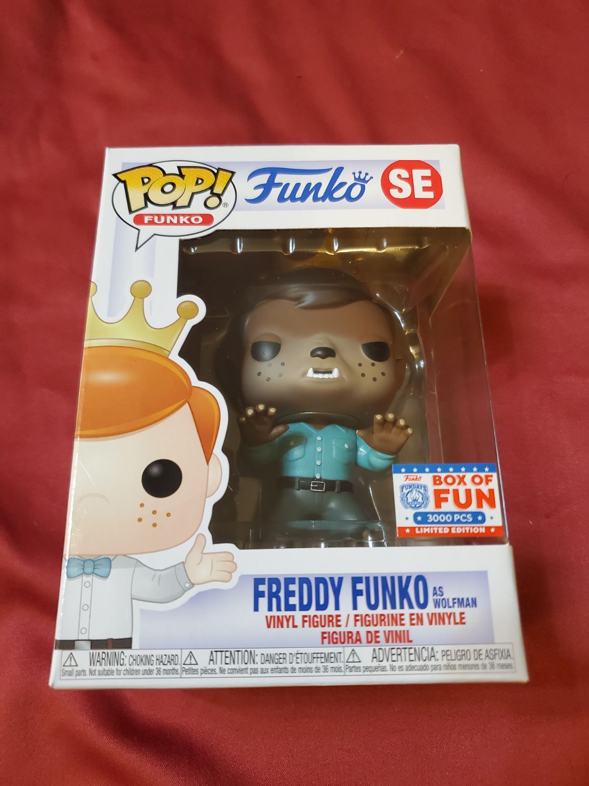 Freddy Funko as Wolfman