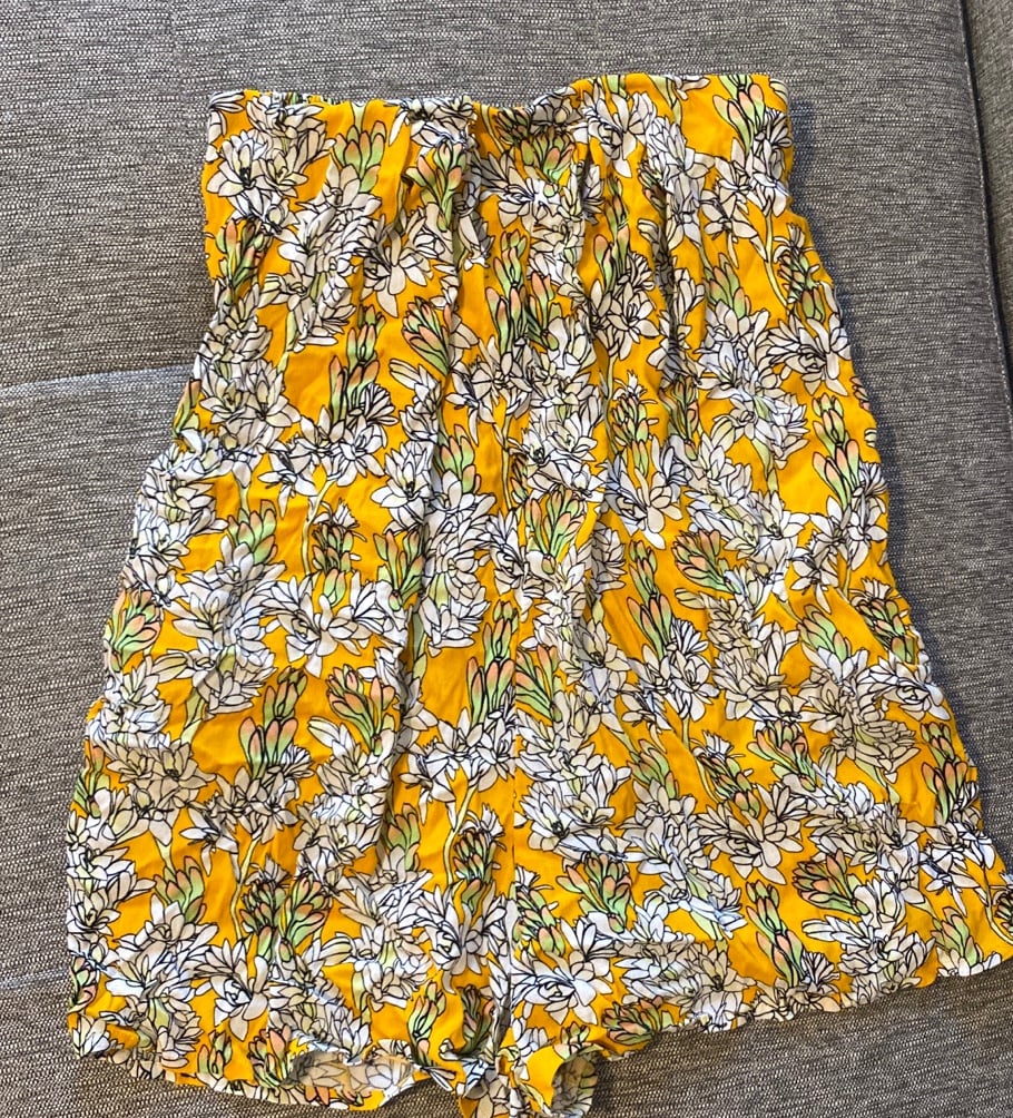 Ava sky fighting eel romper tuberose