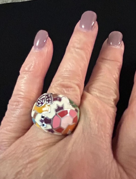 Belle Etoile Dome Ring