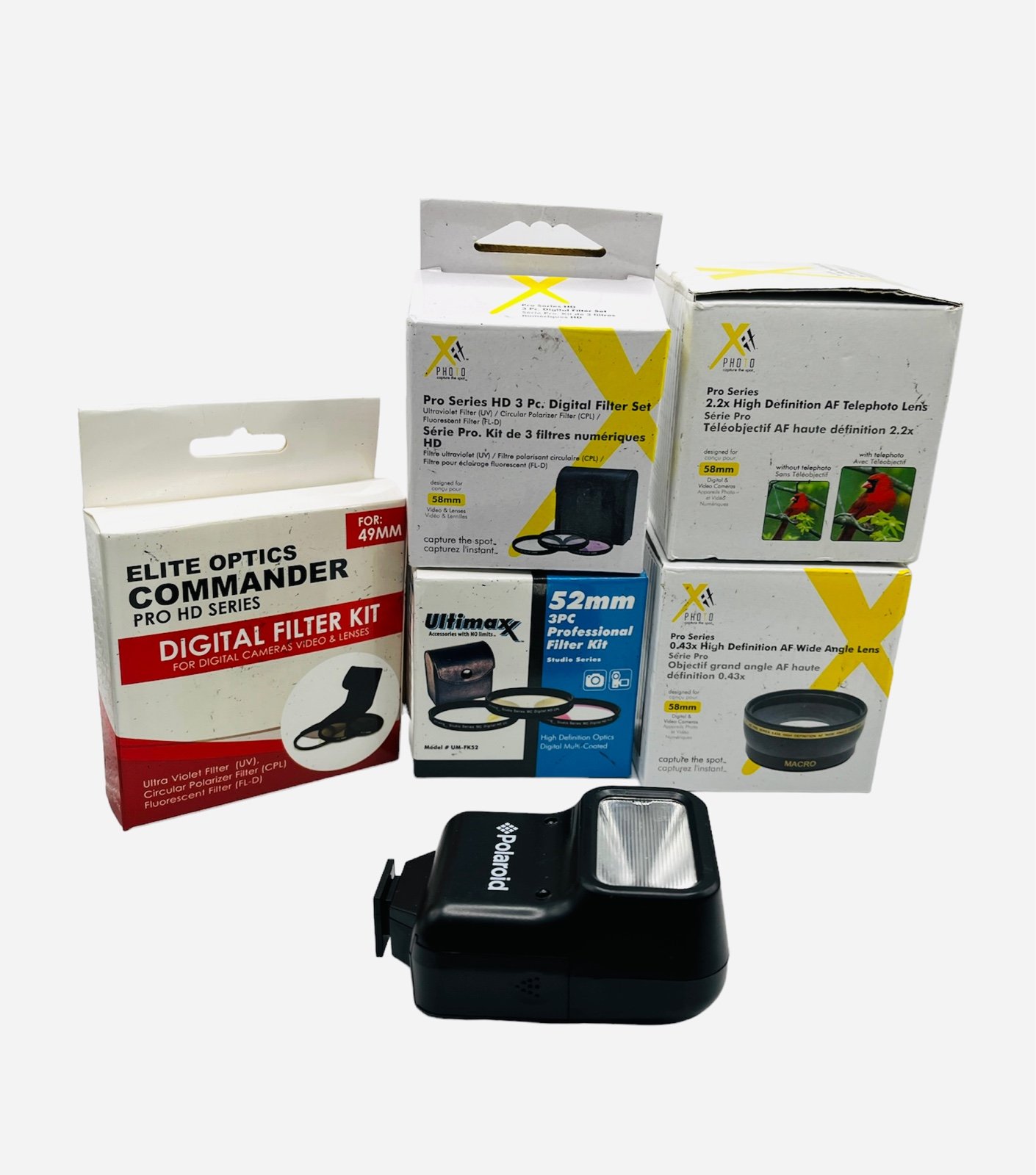 Camera Lens & Digital Filter & Polaroid photography pictures photos NEW