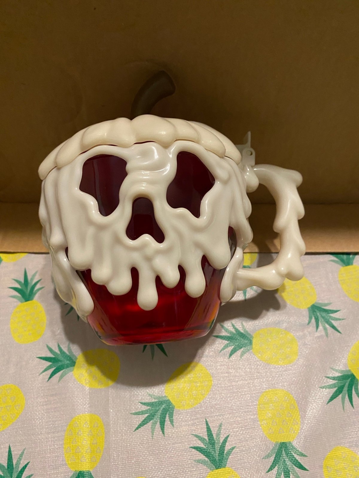 Glow in the Dark Poison Apple Mug from Disneyland CA