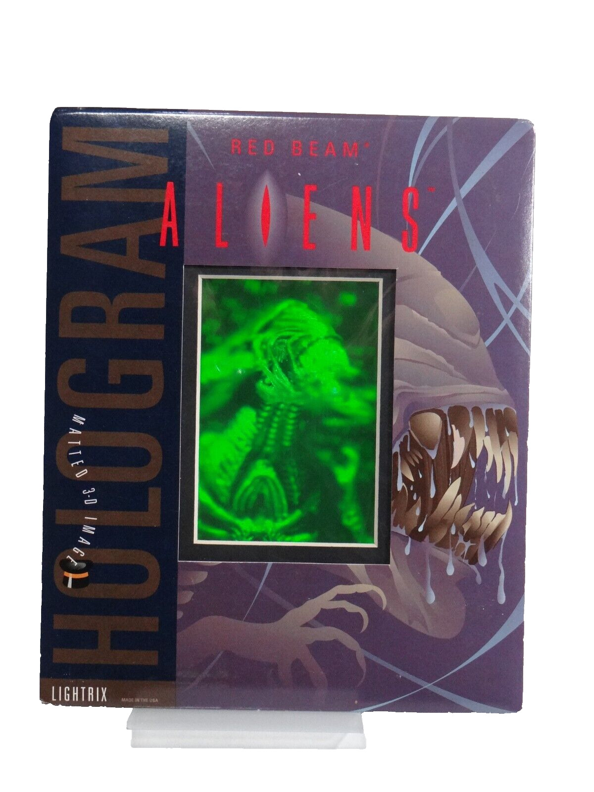 Aliens Movie Red Beam Hologram 1993 Lightrix - Unopened