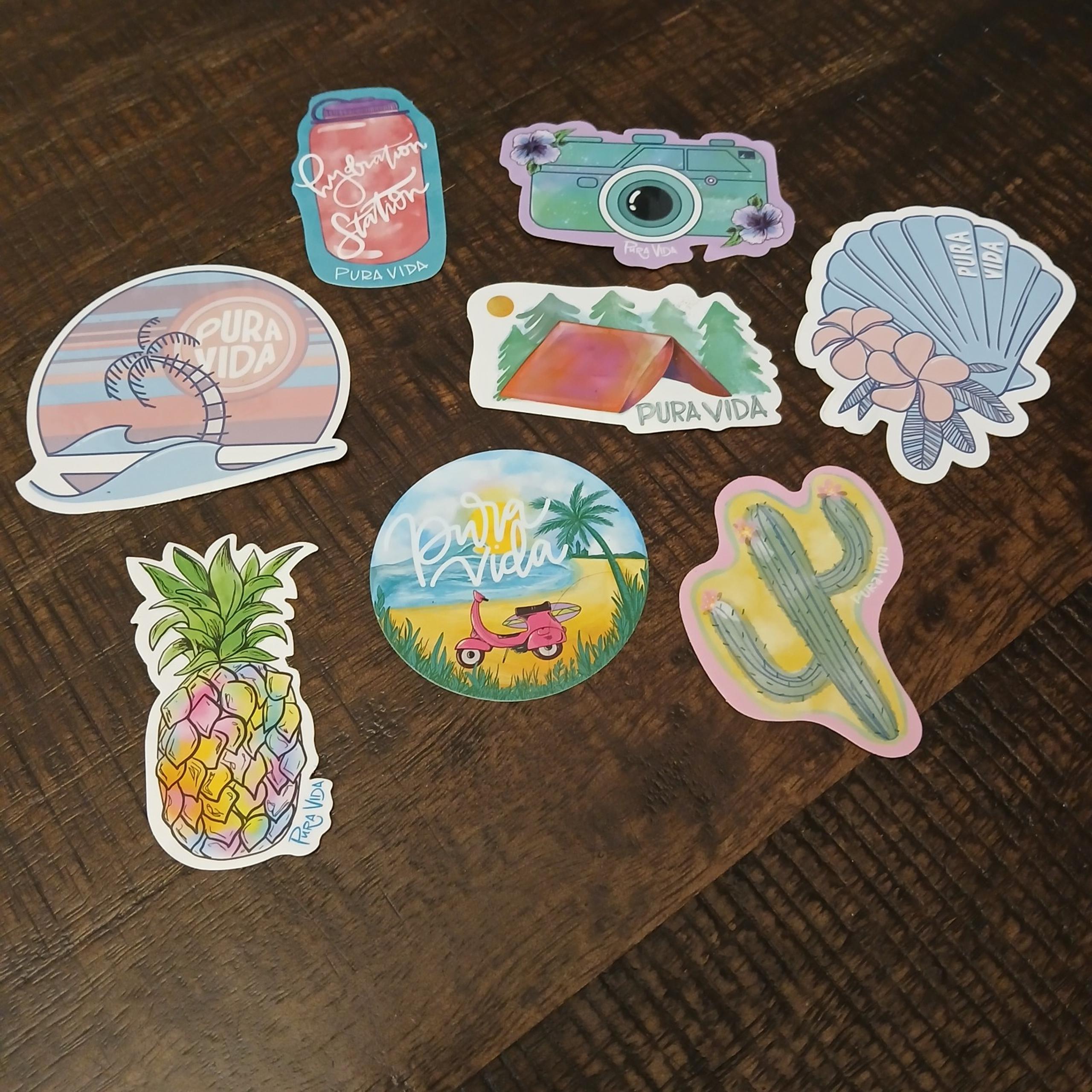 pura vita stickers lot