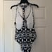 NWT RARE Vintage Pink Victoria's Secret zip front high cut leg one piece Medium