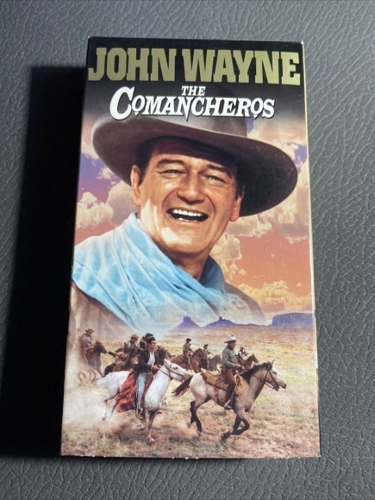 The Comancheros (VHS 1992) John Wayne Wild West Western Captain Cutter Texas The Comancheros (VHS 1992) John Wayne Wild West Western Captain Cutter Texas