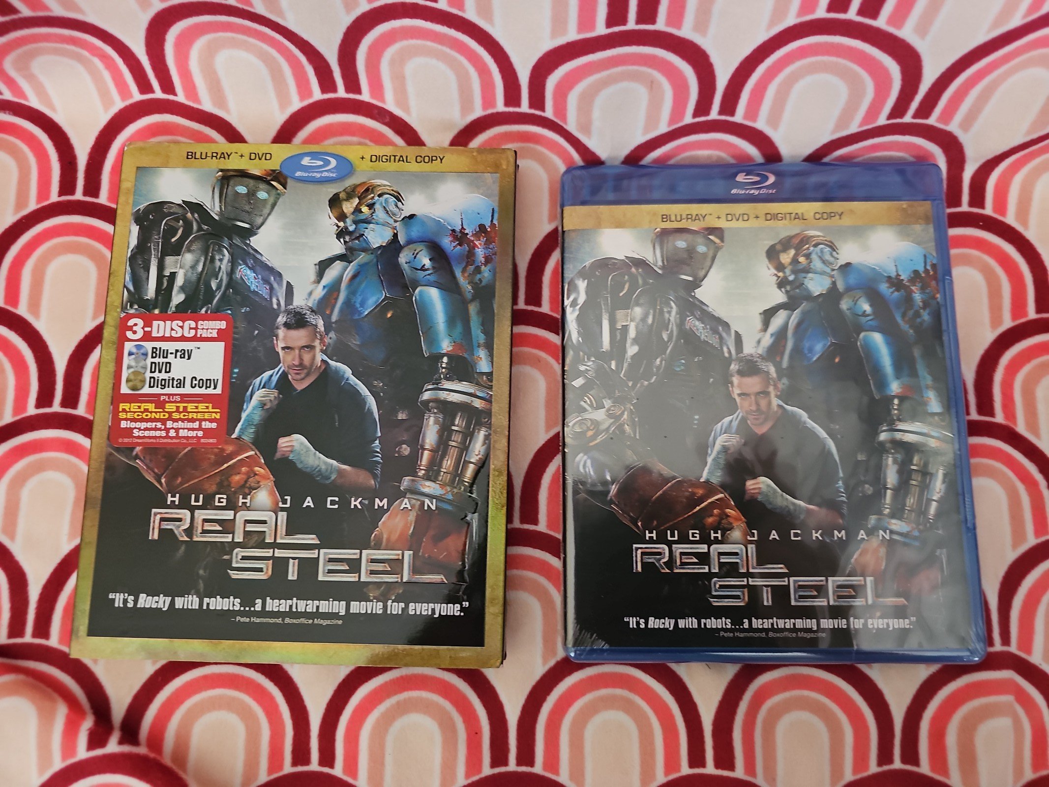 Real Steel Bluray/DVD/Digital BRAND NEW w/slipcover