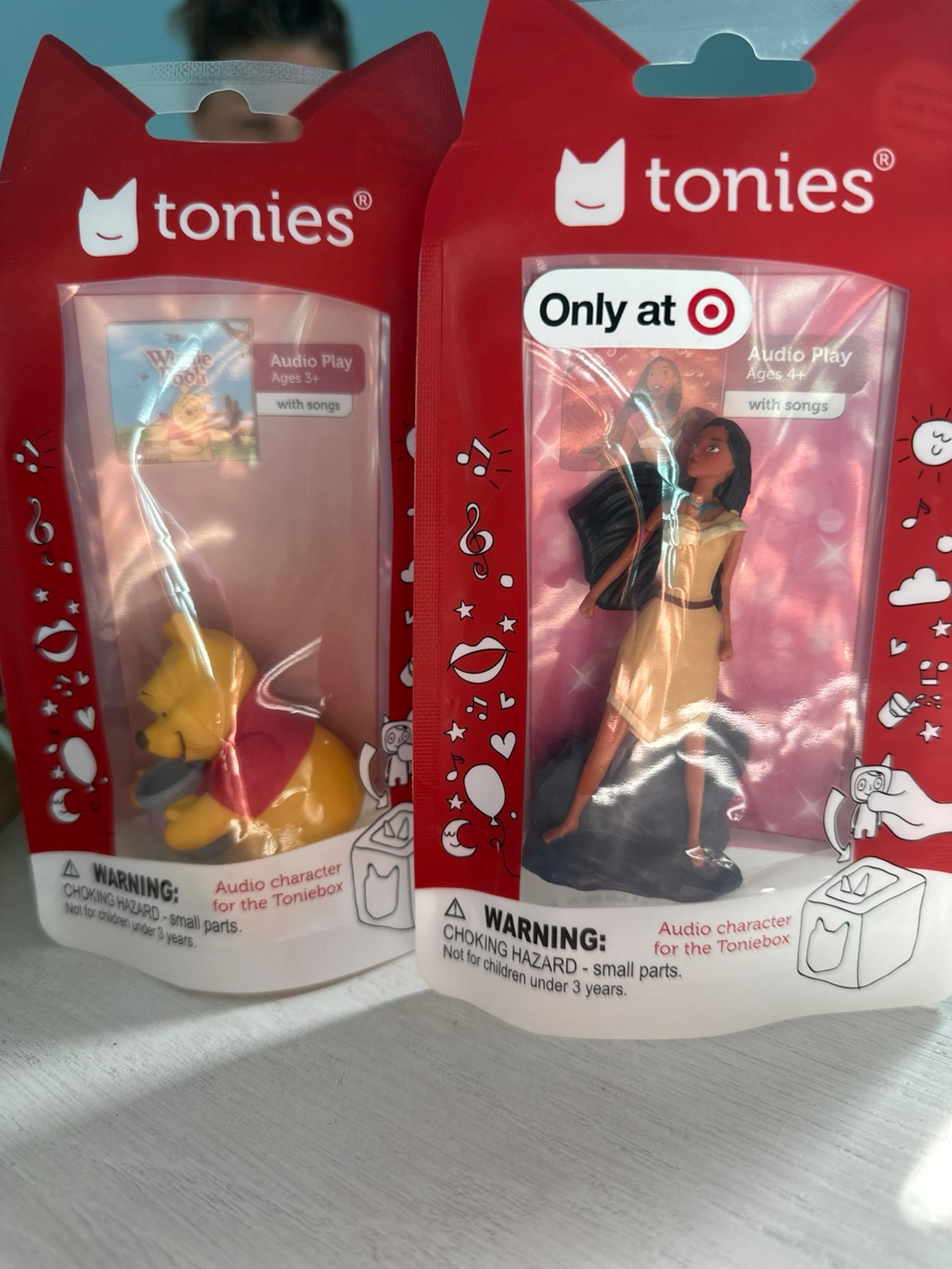 Tonies - Winnie the Pooh & Pocahontas