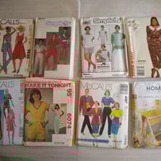 Lot of 15 Sewing patterns women's dress h13-15