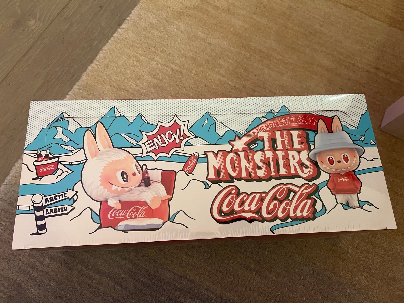 Amazon.com: POP MART The Monsters COCA-COLA Series-Vinyl