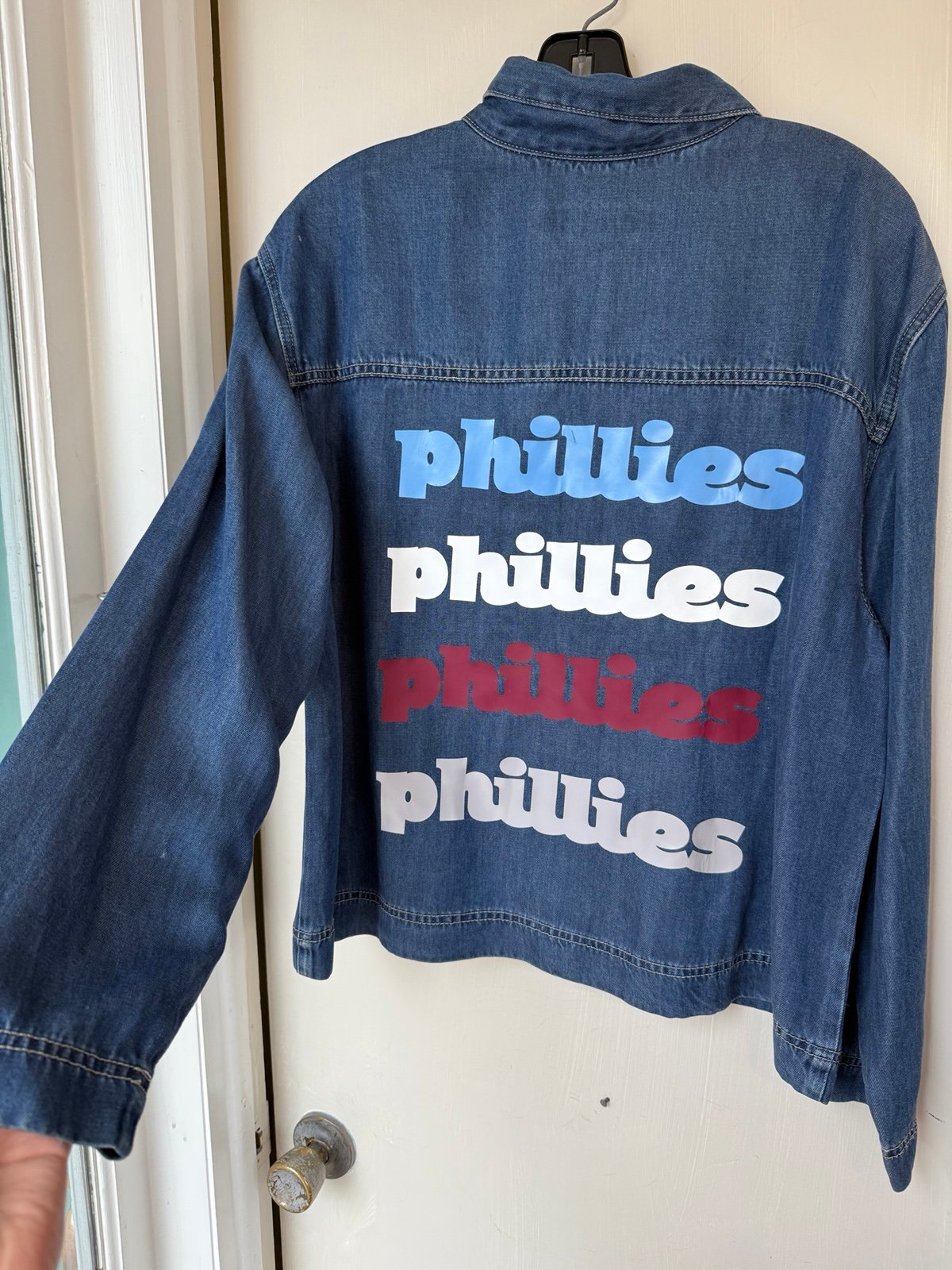 Philadelphia Phillies Jean Jacket