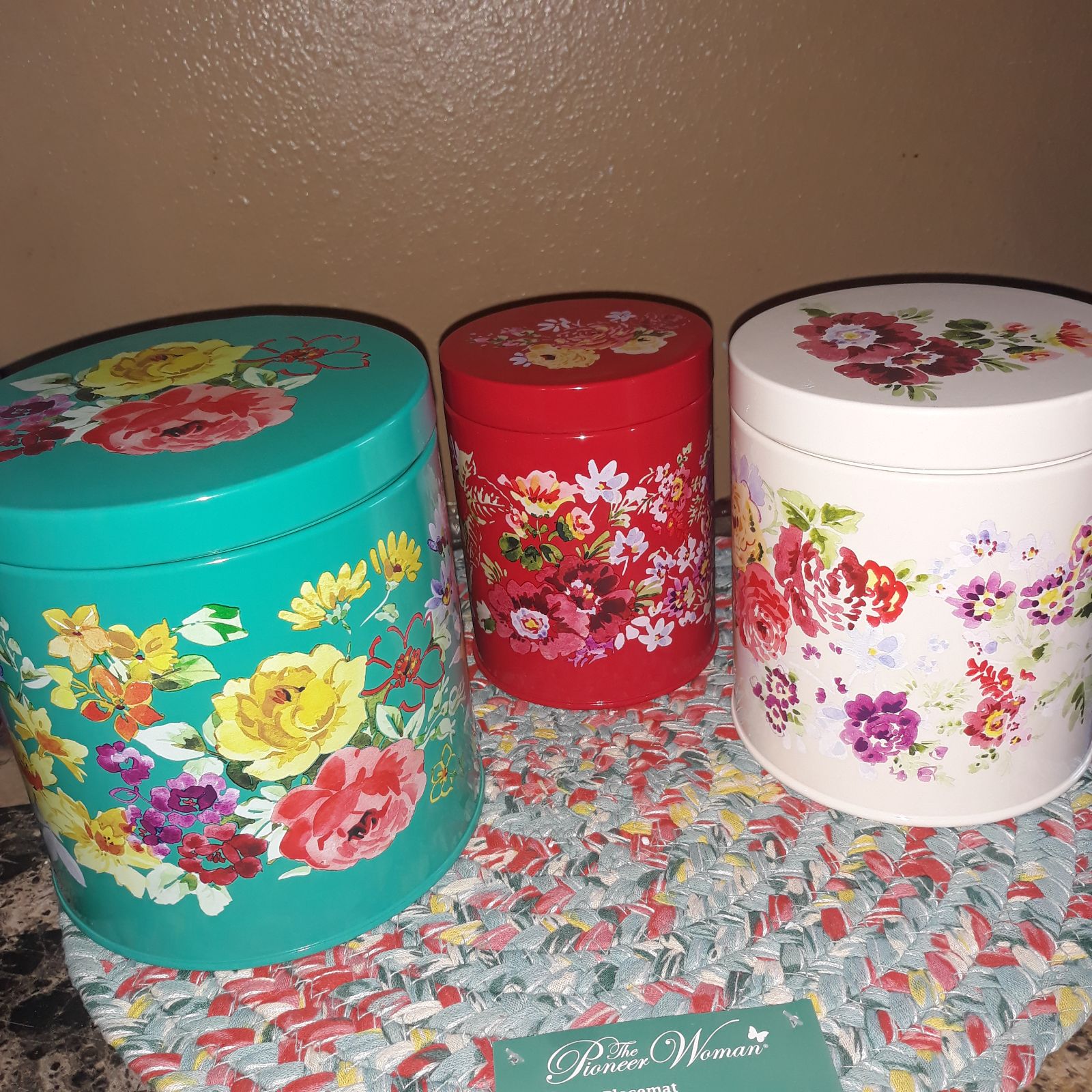 The pioneer woman vintage floral expandable spice rack sale