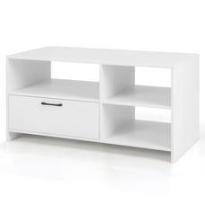 TV Stand Modern Media Console Table w/ Drawer