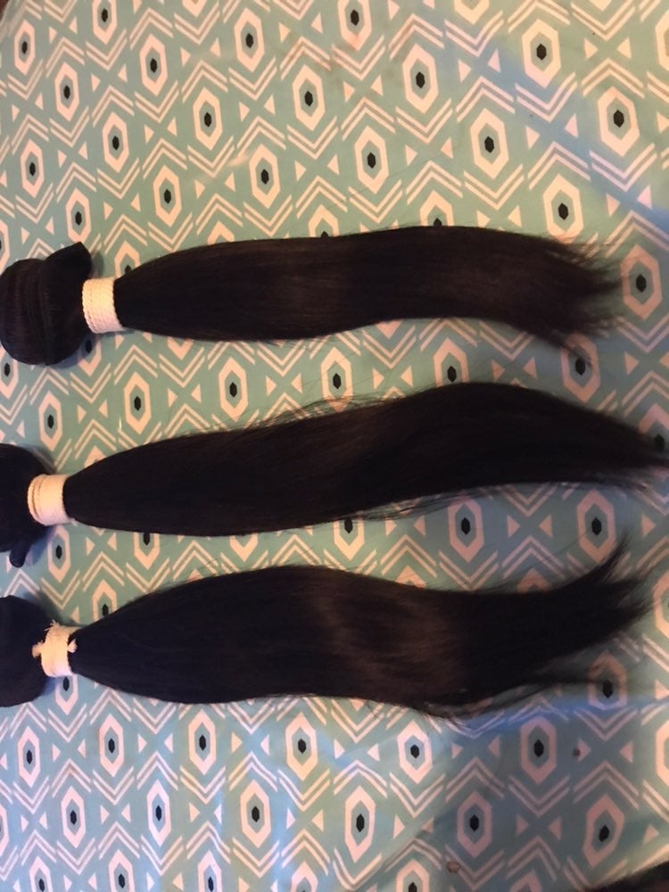 Straight indian bob lenth bundles