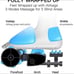 Aicntech intelligent foot massager machine with heat
