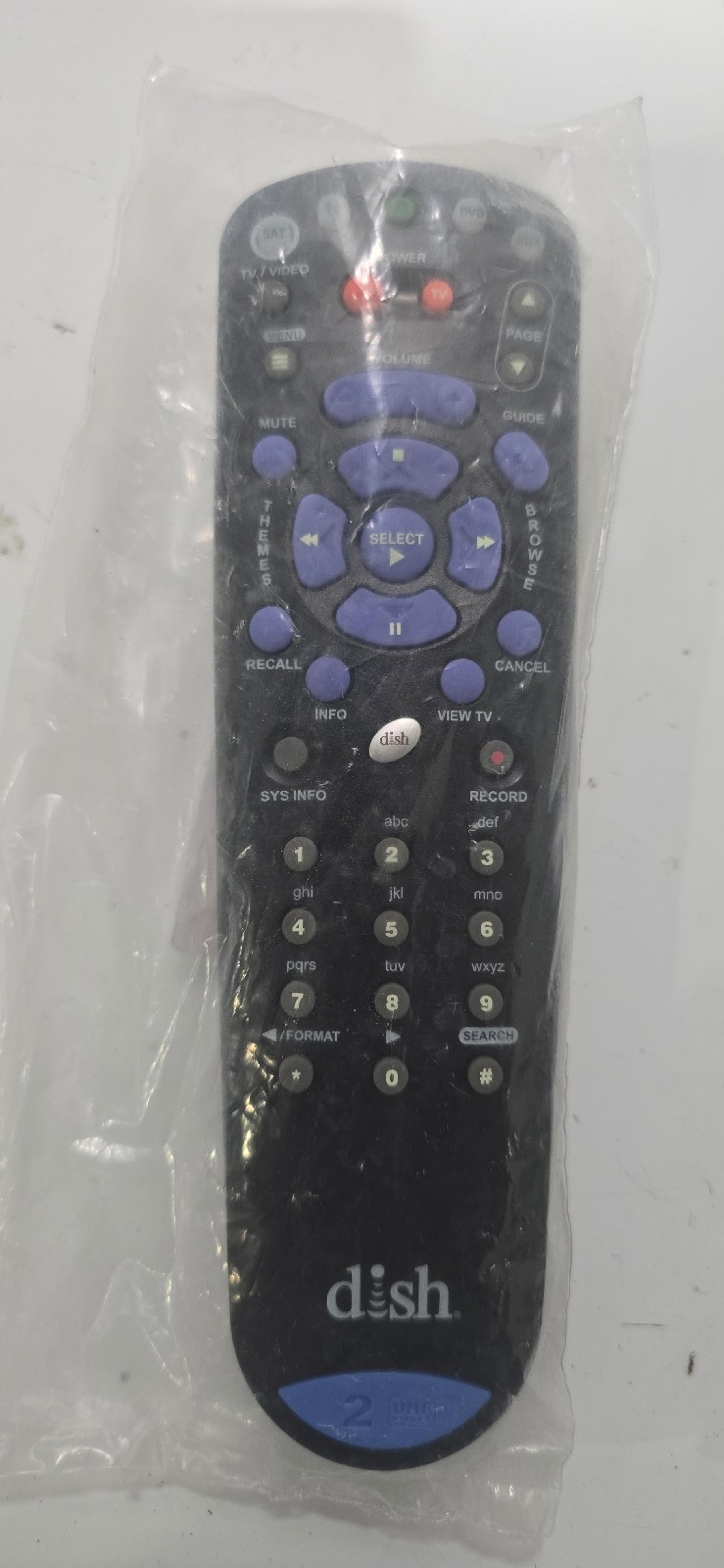Brand New Dish Network Remote 3.0 model 119946 #1 Still in Plastic Sleeve