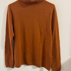 Lord & Taylor two ply cashmere turtleneck sweater
