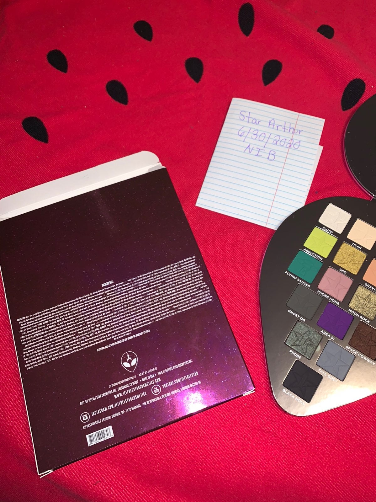 jeffree star alien palette