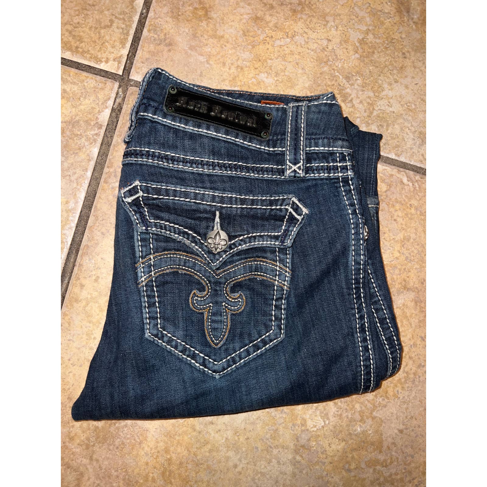 Rock Revival Debbie Straight Leg Jeans Size 29