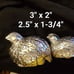 Vintage Silverplated Quails Sakt & Pepper Shakers