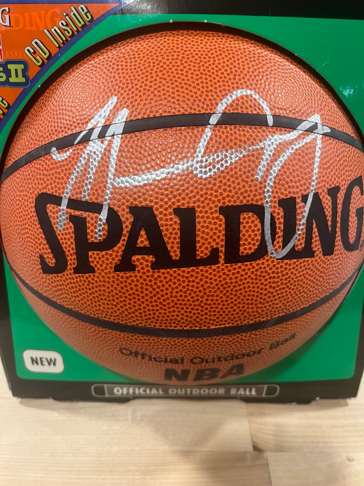 Marcus Camby signed basketball