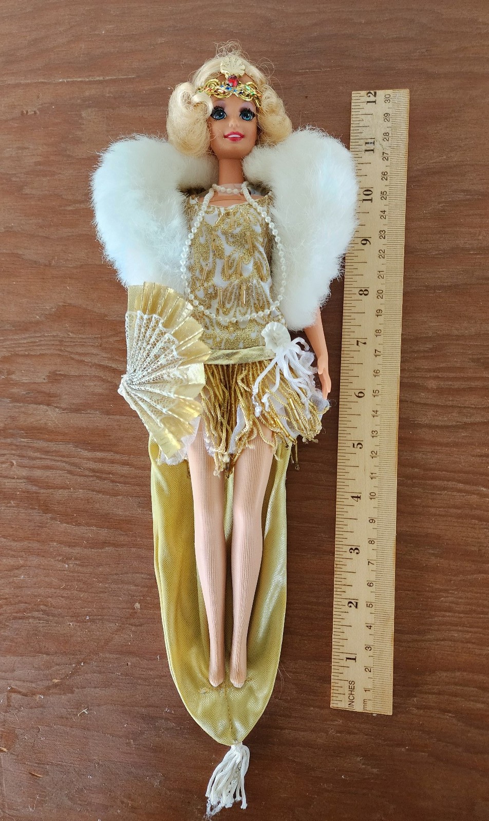 Mattel  Vintage Barbie Doll Flapper Barbie Real Eyelashes