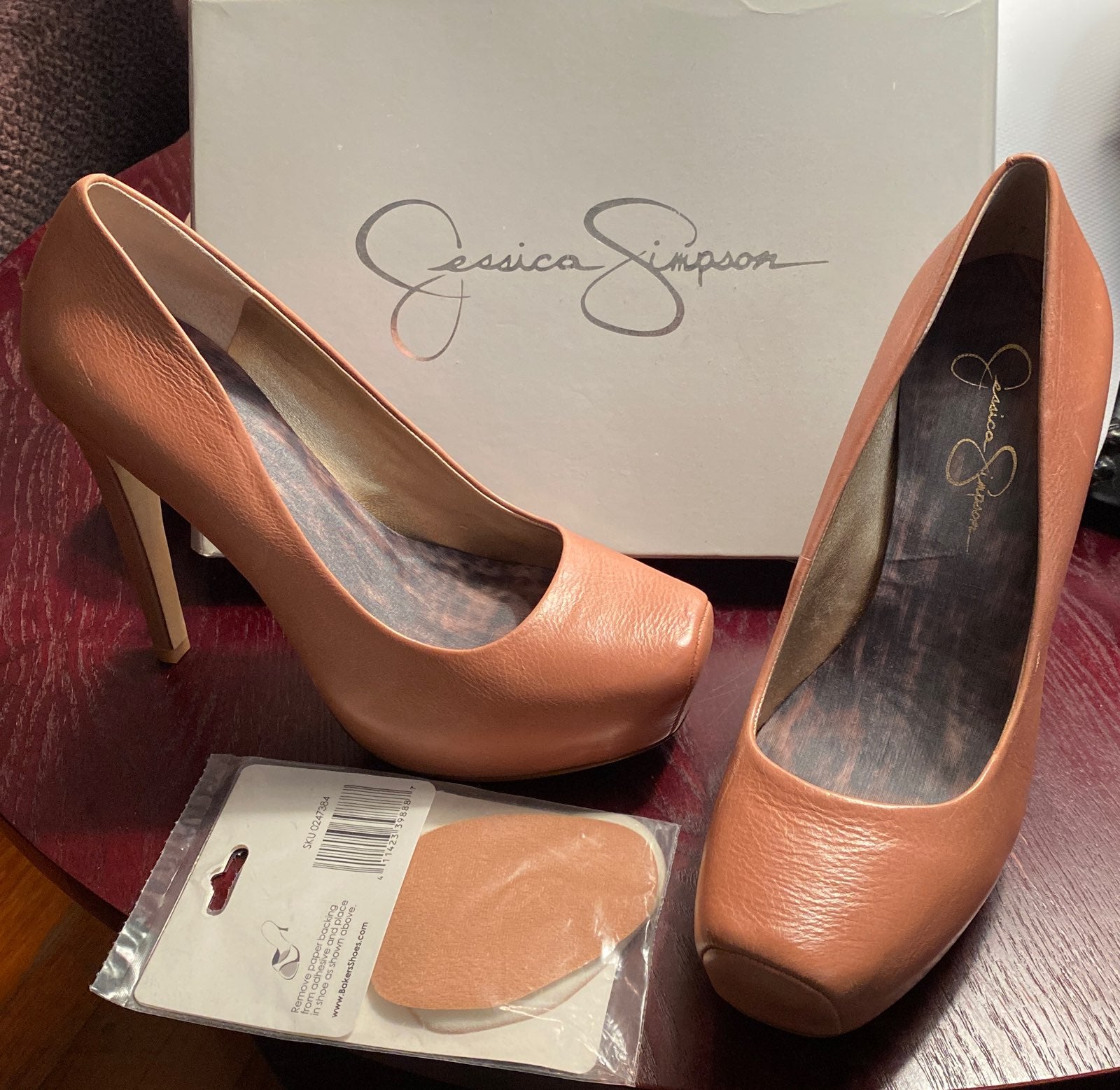 Jessica Simpson Sexy Heels Tan