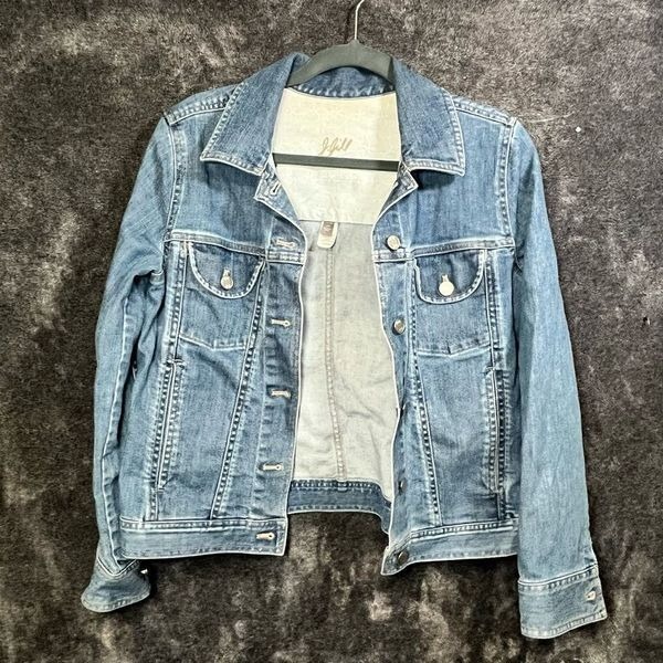J. Jill Women’s Jean Denim Jacket Size XS Stretch