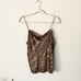 Cami NYC The Axel Cami Top in Leopard Animal M NWT