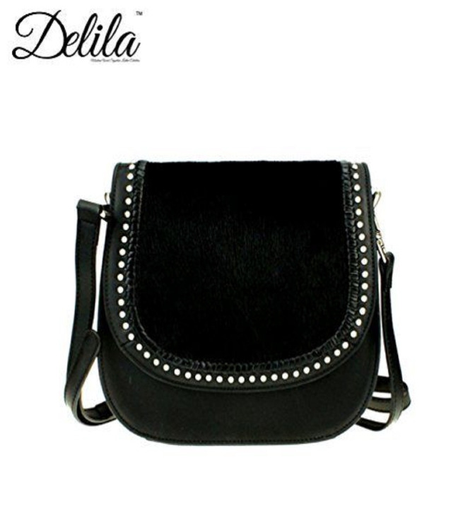 100% Genuine Leather Black Purse