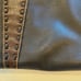 Women's Pebbled Leather Handbag Sophia Visconti Tote Thin Bag EUC