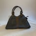 Women's Pebbled Leather Handbag Sophia Visconti Tote Thin Bag EUC