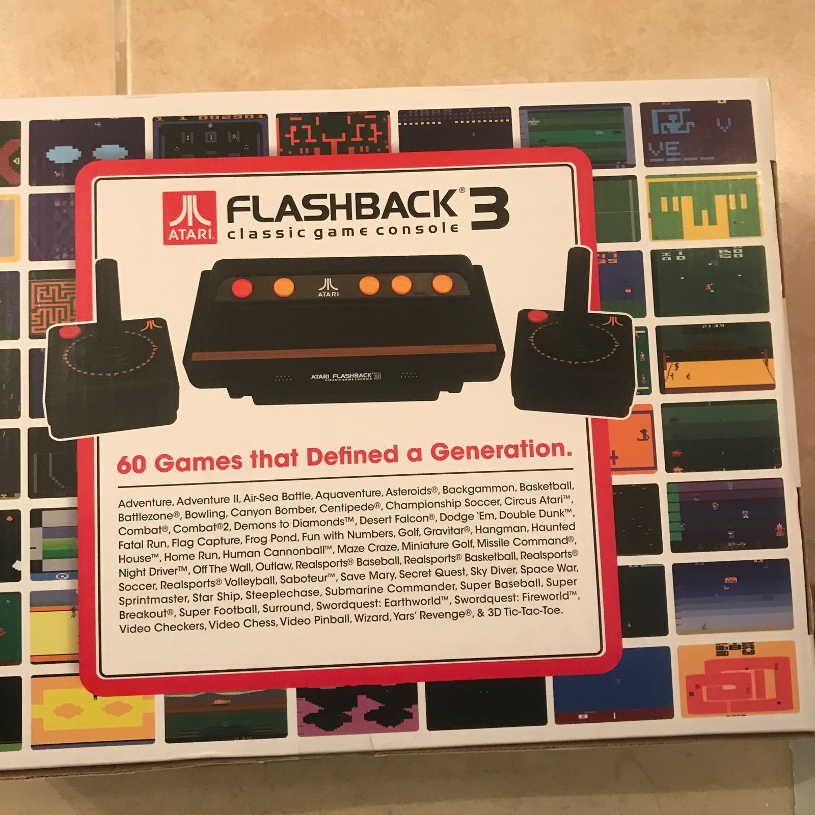 ATARI FLASHBACK 3 Classic Game Console