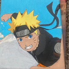 Naruto painting 8x10