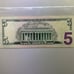 5.00 Bill Repeater/ Trinary Note Series 2017A