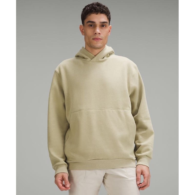 Lululemon Men's Steady State Pullover Hoodie Shear Oak size XL