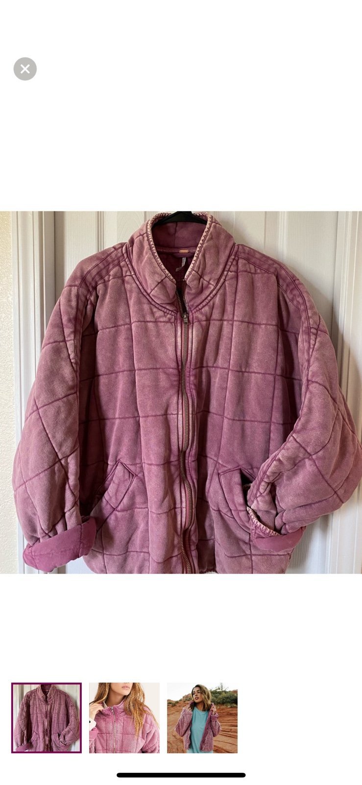 Free People Dolman Quilted Jacket