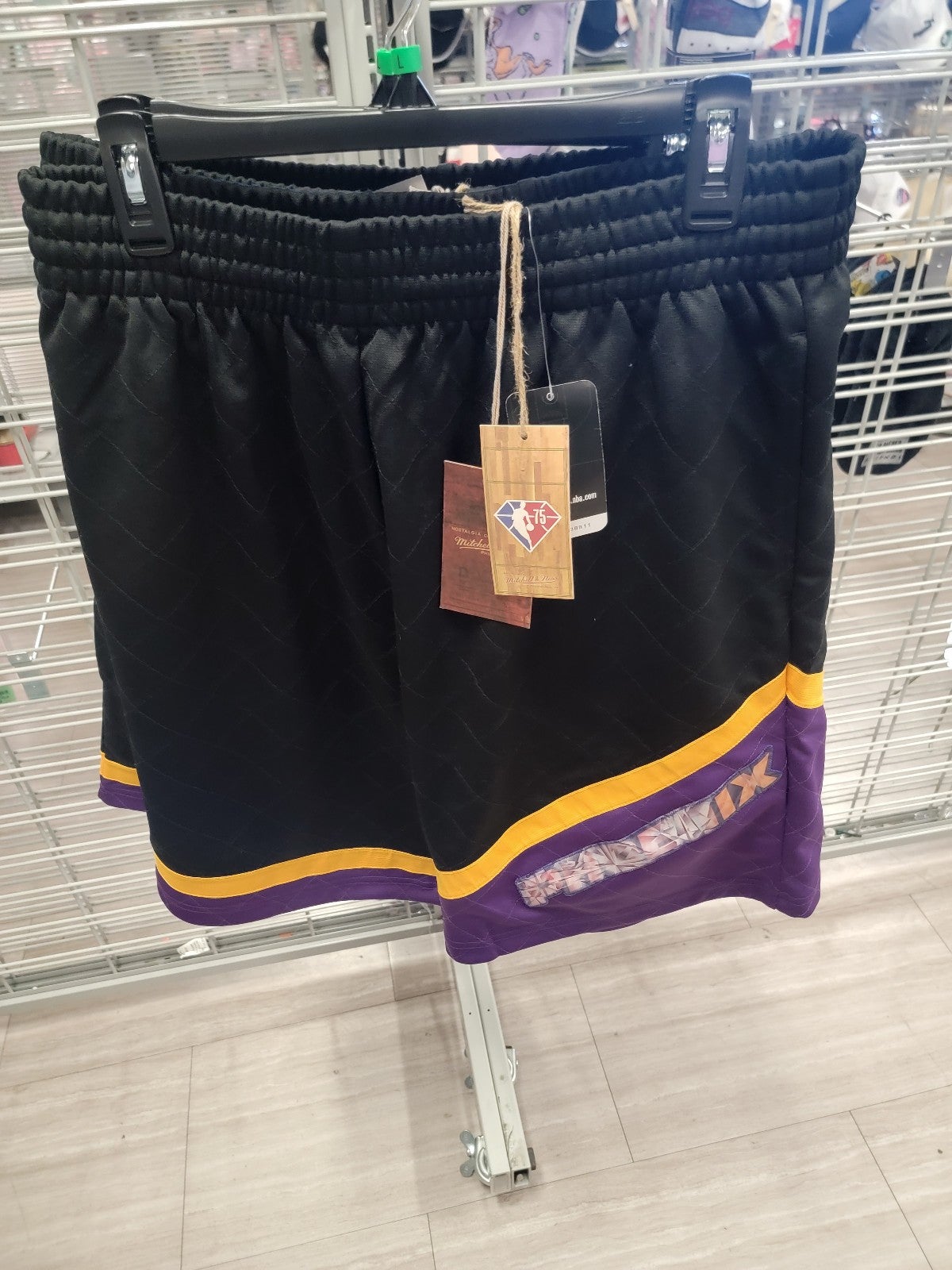 Mitchell & Ness Phoenix Suns NBA 75th Anniversary Swingman Shorts Large