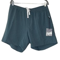 ONIA CHAMBRAY LAND TO WATER HYBRID MEN'S SHORTS SIZE XL NWT